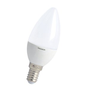 LED žárovka Sandy LED E14 C37 S2656 8W neutrální bílá