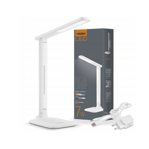 LED stolní lampa - 5W - CCT s displejem OSLO