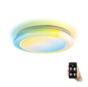 B.V.  - LED RGBW Stmívatelné koupelnové svítidlo LED/27W/230V 40 cm Wi-Fi IP44