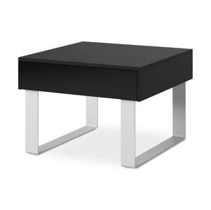 Konsimo Sp. z o.o. Sp. k. Konferenční stolek PAVO 45x63,5 cm lesklá černá