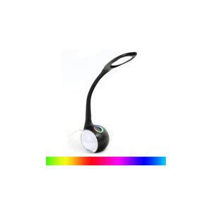 LED RGB Stmívatelná stolní lampa LED/7W/230V černá