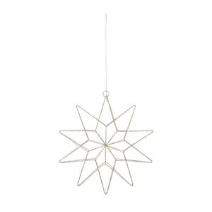 Markslöjd Markslöjd 705751 - LED Vánoční dekorace GLEAM LED/0,6W/3xAA zlatá