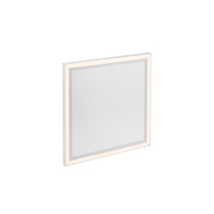 Stropní topný panel bílý 60 cm včetně LED s dálkovým ovládáním - Nelia