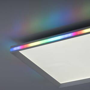 JUST LIGHT. LED stropní svítidlo Galactica, CCT, RGB 45x45cm