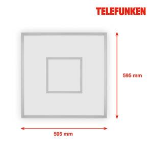 Telefunken LED panel Magic Cento silver CCT RGB 60x60cm