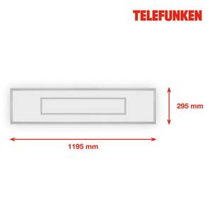 Telefunken LED panel Magic Cento silver CCT RGB 120x30cm