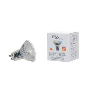 PRIOS Prios Smart LED žárovka 2ks GU10 sklo 4,7W čirá Tuya