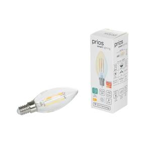 PRIOS Prios Smart LED žárovka sada 2 žárovek E14 4,2W CCT čirá Tuya