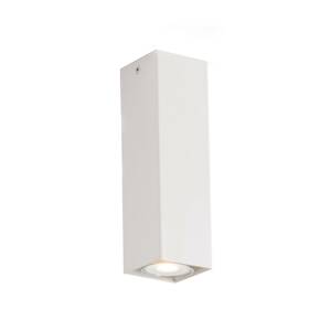 Eco-Light Svítidlo Fluke v hranatém tvaru výška 20 cm bílá