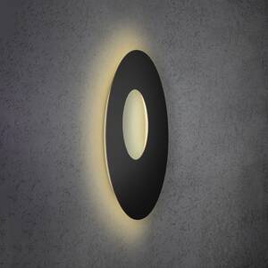 Escale Escale Blade Open LED nástěnné svítidlo černé Ø 59 cm