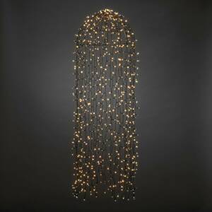 Konstsmide Christmas LED světelný závěs medúza 2 600K 900 LED 145x45cm