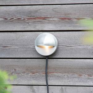 Markslöjd Zahradní 24 LED nástěnné svítidlo Nástěnné, stříbrné