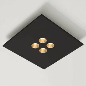 ICONE ICONE Confort - LED stropní svítidlo v elegantní černé barvě