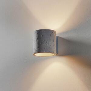 SOLLUX LIGHTING Nástěnné světlo Ara jako betonový válec