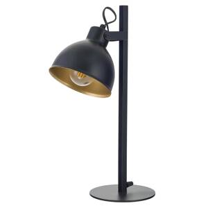 SIGMA Zkušební stolní lampa, otočné stínítko černá/zlatá
