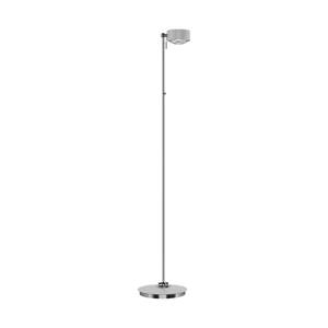 Top Light Puk Maxx Floor Mini LED matný/čirý, bílý matný/chromový