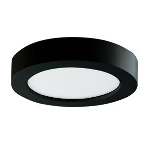 PRIOS Stropní svítidlo Prios Edwina LED, černé, CCT, 22,6 cm