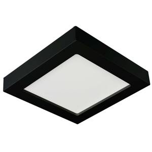 PRIOS Stropní svítidlo Prios Alette LED, černé, CCT, 24 W